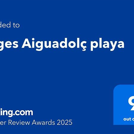 شقة Sitges Aiguadolc Playa المظهر الخارجي الصورة