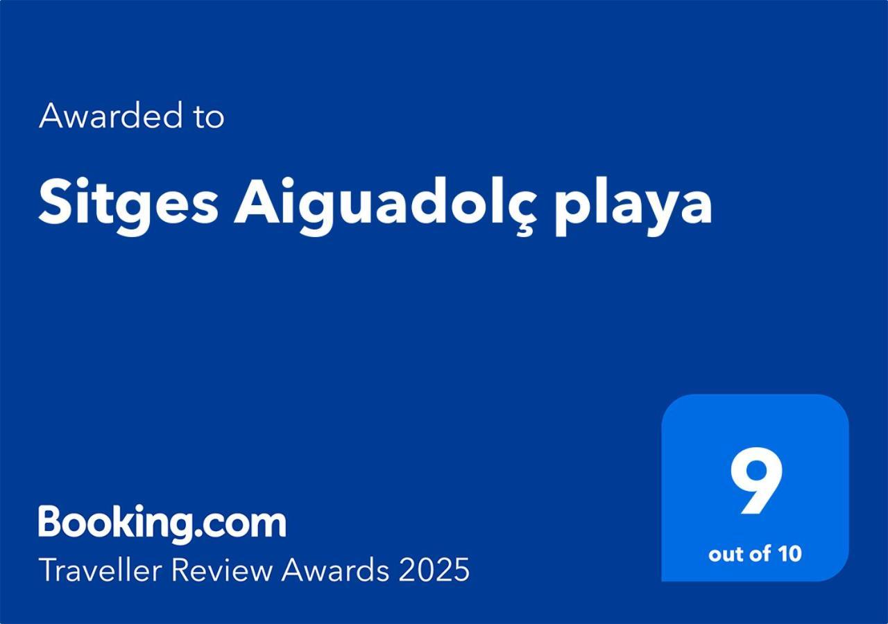 شقة Sitges Aiguadolc Playa المظهر الخارجي الصورة